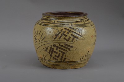 Lot 504 - A Korean ceramic pot