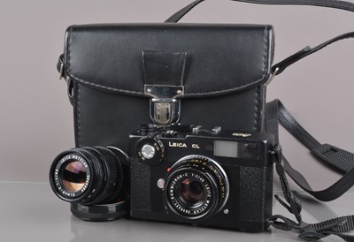 Lot 521 - A Leitz Wetzlar Leica CL Rangefinder Camera