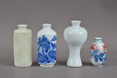 Lot 523 - A collection of Chinese bottles