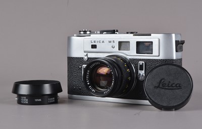 Lot 527 - A Leitz Wetzlar Leica M5 Rangefinder Camera