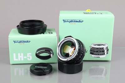 Lot 563 - A Voigtländer Nokton Classic 40mm f/1.4 Lens