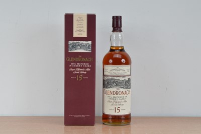 Lot 639 - A bottle of The Glendronach 15 year old whisky