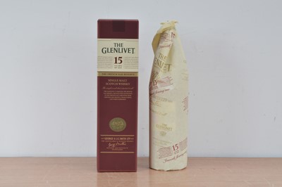 Lot 640 - A bottle of the Glenlivet 15 year old