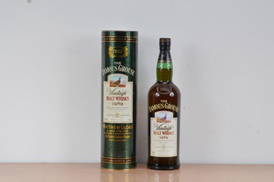 Lot 643 - A bottle of the Famous Grouse, Vintage 1989 whisky