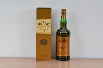 Lot 644 - A bottle of the Glenlivet 12 year old American Oak Finish