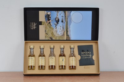 Lot 652 - A collection of whisky miniatures from the Whisky tasting company