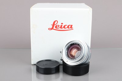 Lot 565 - A Leica 35mm f/2 Summicron-M E39 Lens