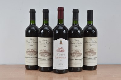 Lot 659 - Four bottles of Fattoria Bruno Nicodemi Montepulciano d 'Abruzzo vintage red wine