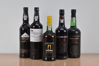 Lot 666 - Five bottles of Port