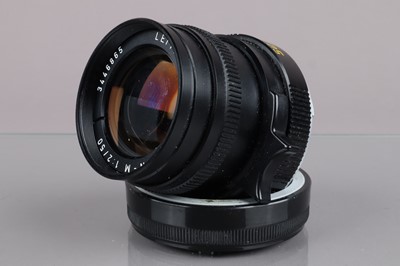 Lot 566 - A Leitz 50mm f/2 Summicron-M Lens