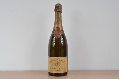 Lot 684 - A bottle of Krug & Co. Private Cuvee 1953 champagne