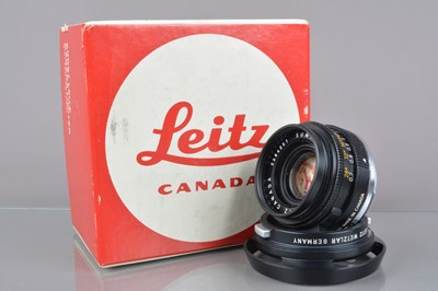 Lot 579 - A Leitz Canada 35mm f/2 Summicron M Lens