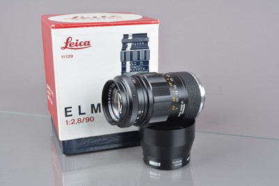 Lot 580 - A Leitz Wetzlar 90mm f/2.8 Elmarit M Lens