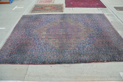 Lot 859 - A large Middle Eastern rug