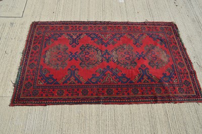 Lot 863 - A Turkish Oushak rug