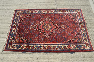 Lot 866 - A woollen Middle Eastern rug