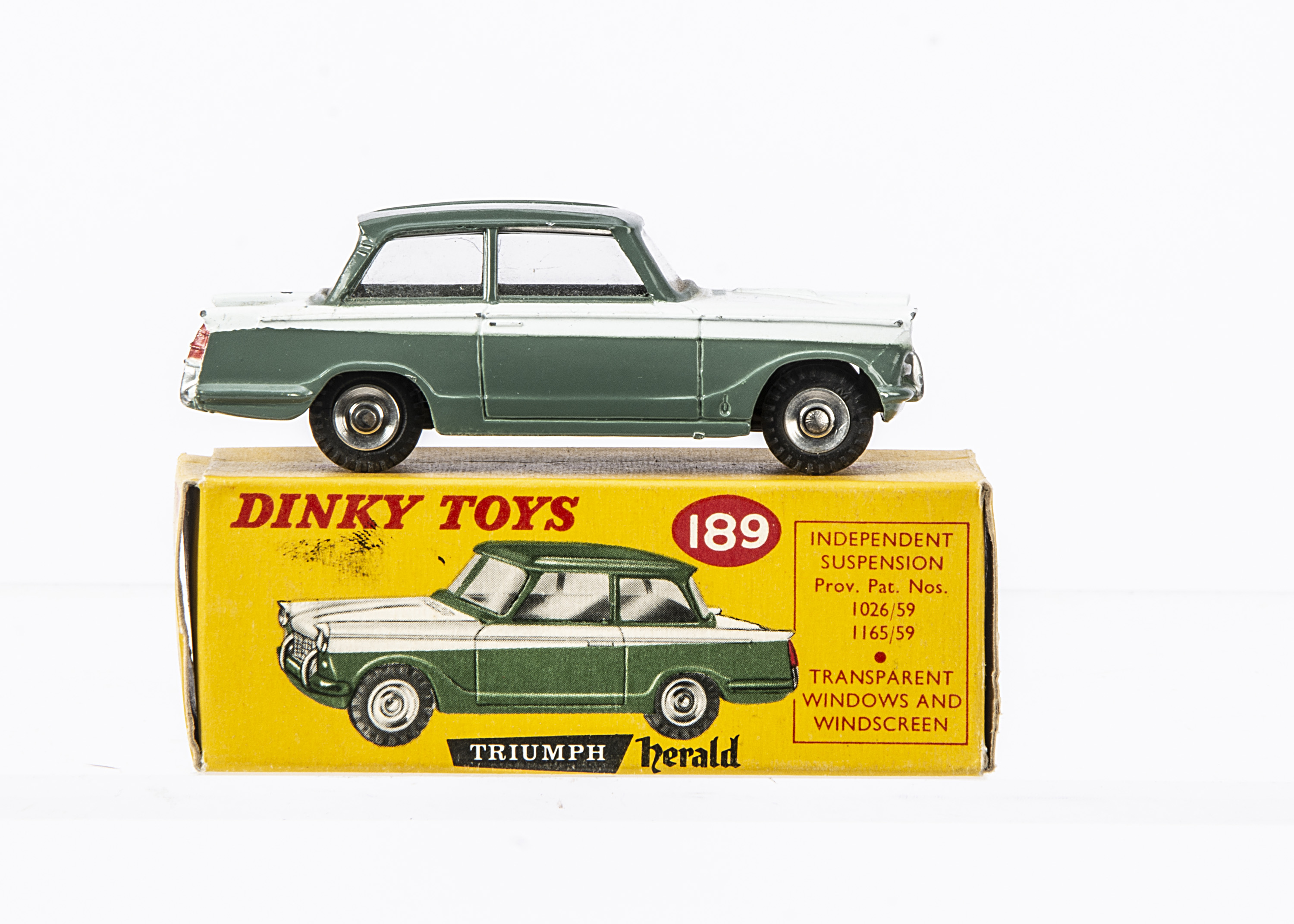 Lot 1 A Rare Dinky Toys 189 Triumph Herald