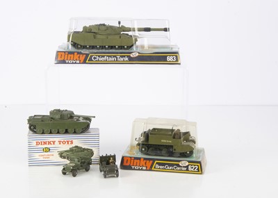 Lot 29 - Military Dinky Toys