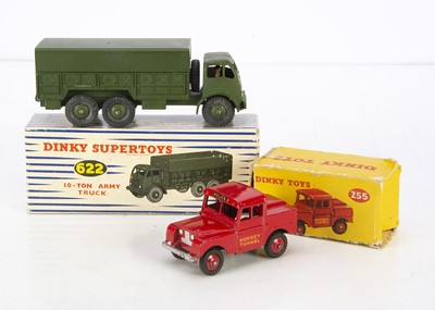 Lot 31 - A Dinky Supertoys 622 10-Ton Army Truck