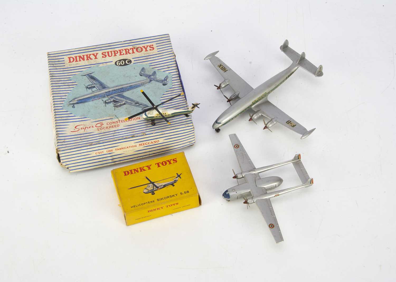 Lot 36 - French Dinky Toy Aircraft,