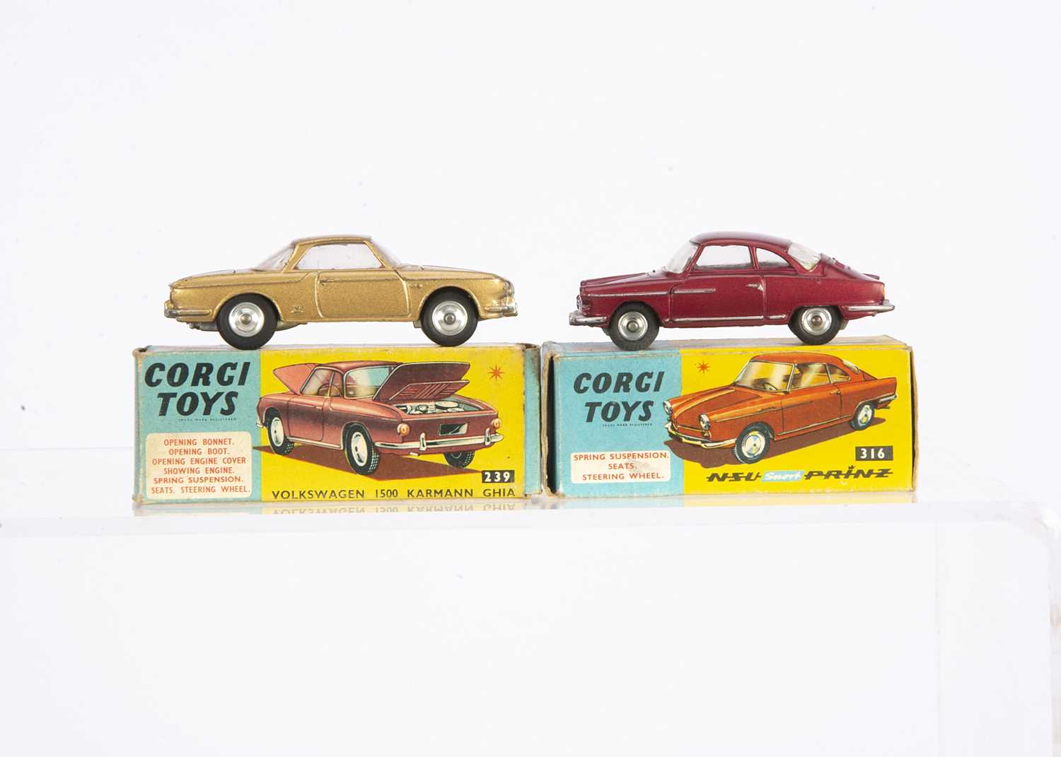 Lot 50 - Corgi Toys German Cars