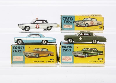 Lot 53 - Corgi Toys Oldsmobile's