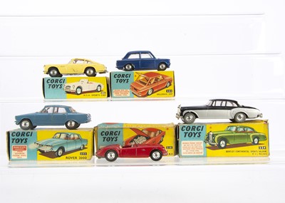 Lot 58 - Corgi Toys British Cars