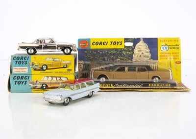 Lot 61 - Corgi Toys American Cars