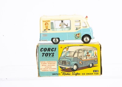 Lot 62 - A Corgi Toys 428 Karrier 'Mister Softee' Ice Cream Van