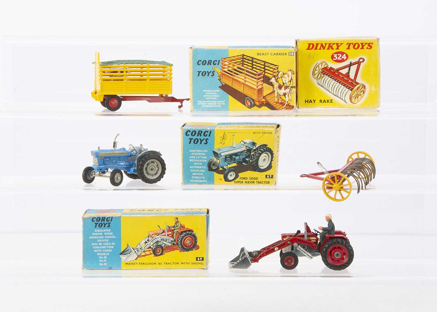 Lot 66 - Corgi Toys Farming Toys