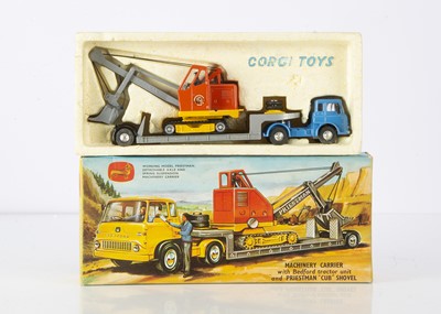 Lot 72 - A Corgi Toys Gift Set 27 Machinery Carrier