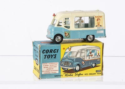 Lot 75 - A Corgi Toys 428 Karrier 'Mister Softee' Ice Cream Van