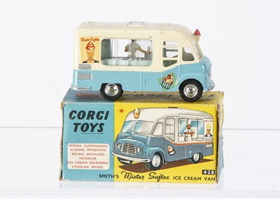 Lot 75 - A Corgi Toys 428 Karrier 'Mister Softee' Ice Cream Van