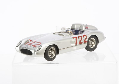 Lot 219 - A CMC 1:18 Mercedes-Benz 300 SLR (W196S) Mille Miglia Sieger 1955