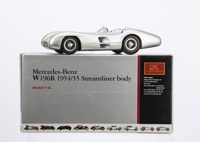 Lot 232 - A CMC 1:18 Mercedes-Benz W196R 1954/55 Streamliner