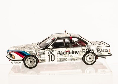 Lot 242 - AutoArt 1:18 BMW 635 CSi SPA 1986