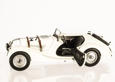 Lot 245 - AutoArt 1:18 BMW 328 Roadster Le Mans 1939