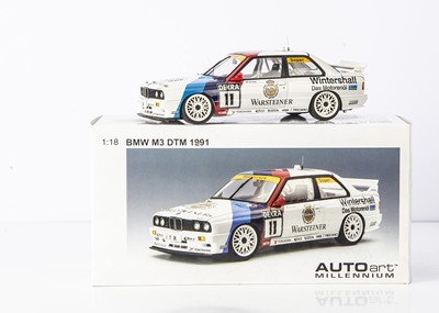 Lot 249 - AutoArt 1:18 BMW E30 M3 DTM 1991 (Soper)