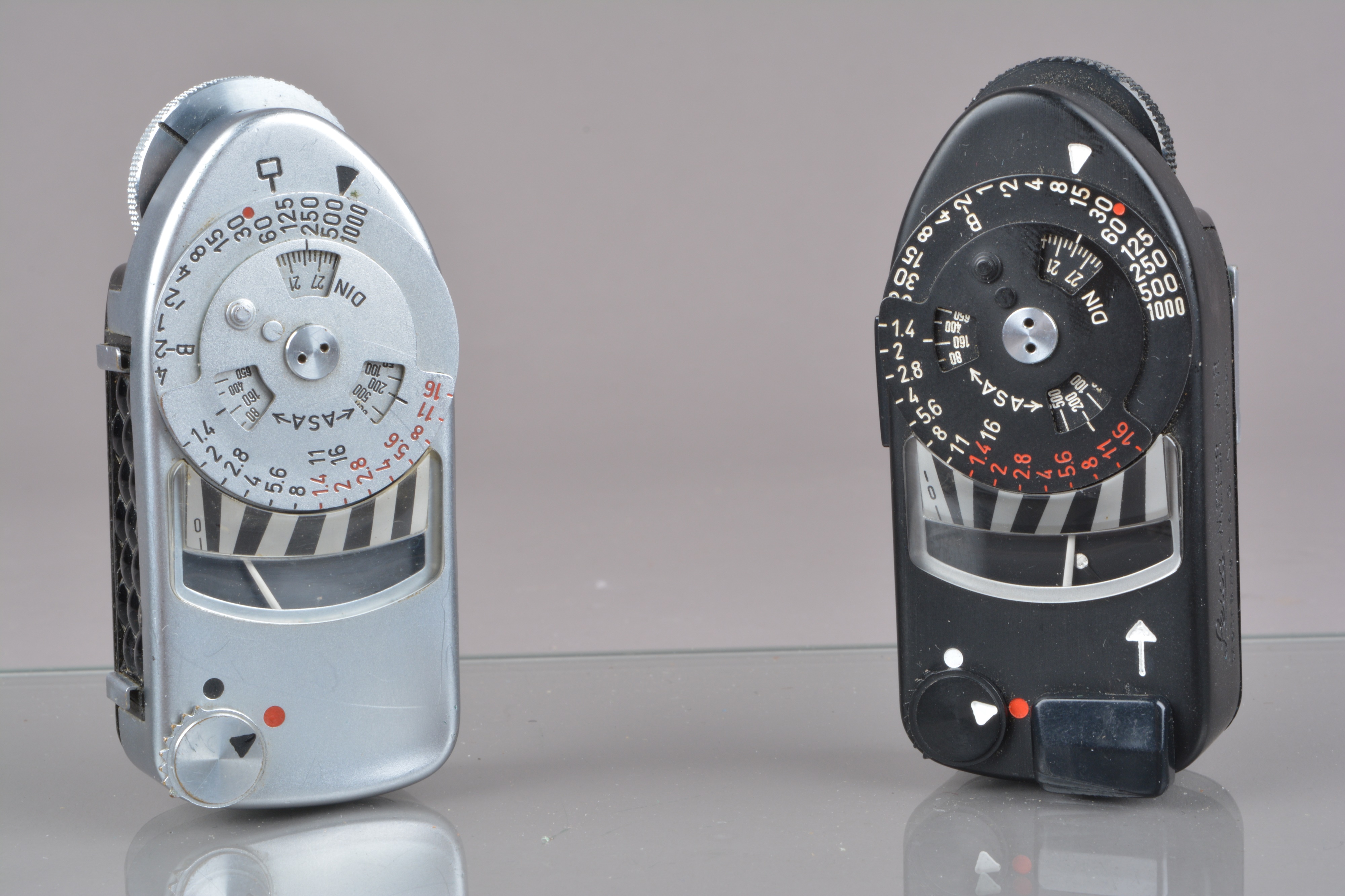 Two Leica Light Meters