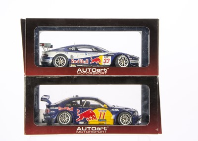 Lot 270 - AutoArt 1:18 Red Bull Touring Cars