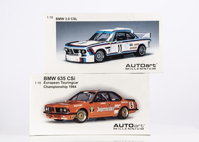 Lot 273 - AutoArt 1:18 BMW Touring Cars