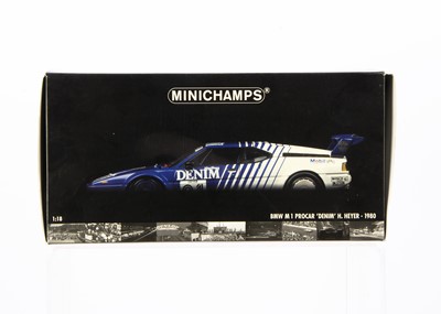 Lot 286 - Minichamps 1:18 BMW M1 Procar 'Denim' 1980 (H.Heyer)