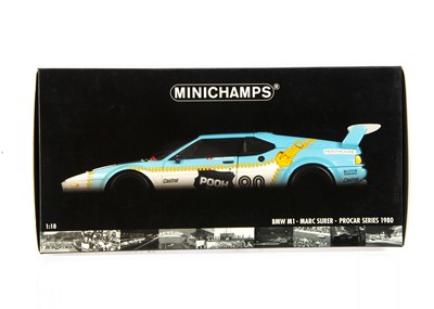 Lot 289 - Minichamps 1:18 BMW M1 Procar 'Pooh Jeans' 1980 (Marc Surer)