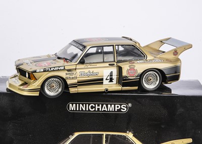 Lot 298 - Minichamps 1:18 BMW 320i 'Warsteiner' DRM 1977 (J.Obermoser)