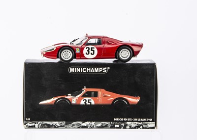 Lot 305 - Minichamps 1:18 Porsche 904 GTS 24h Le Mans 1964 (Muller/Sage)