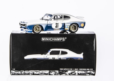 Lot 309 - Minichamps 1:18 Ford Capri RS 3100 Norisring DRM 1975 (J.Mass)