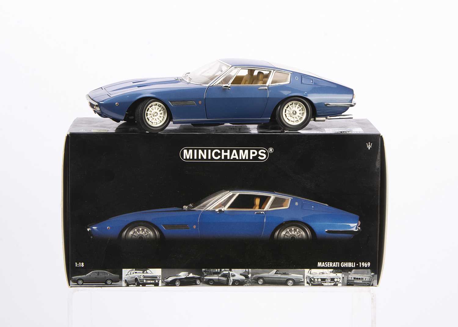 Lot 313 - Minichamps 1:18 Maserati Ghibli Coupe 1969,