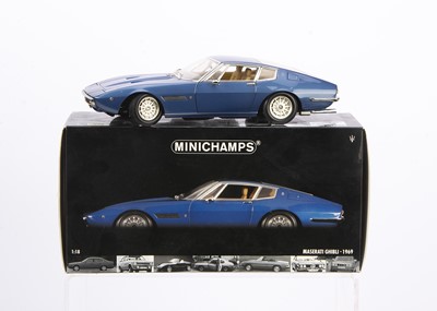 Lot 313 - Minichamps 1:18 Maserati Ghibli Coupe 1969