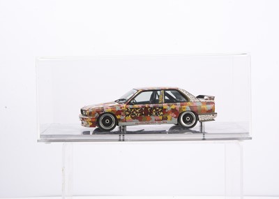 Lot 316 - Minichamps 1:18 BMW M3 Group A 1989 Art Car by Michael Jagamara Nelson