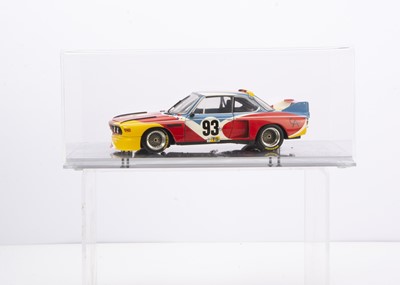 Lot 317 - Minichamps 1:18 BMW 3.0 CSL 1975 Art Car by Alexander Calder